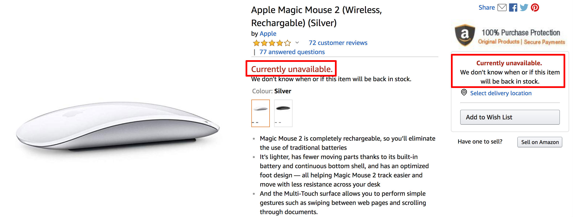 Content update dashboard showing publication and revision dates for website articles